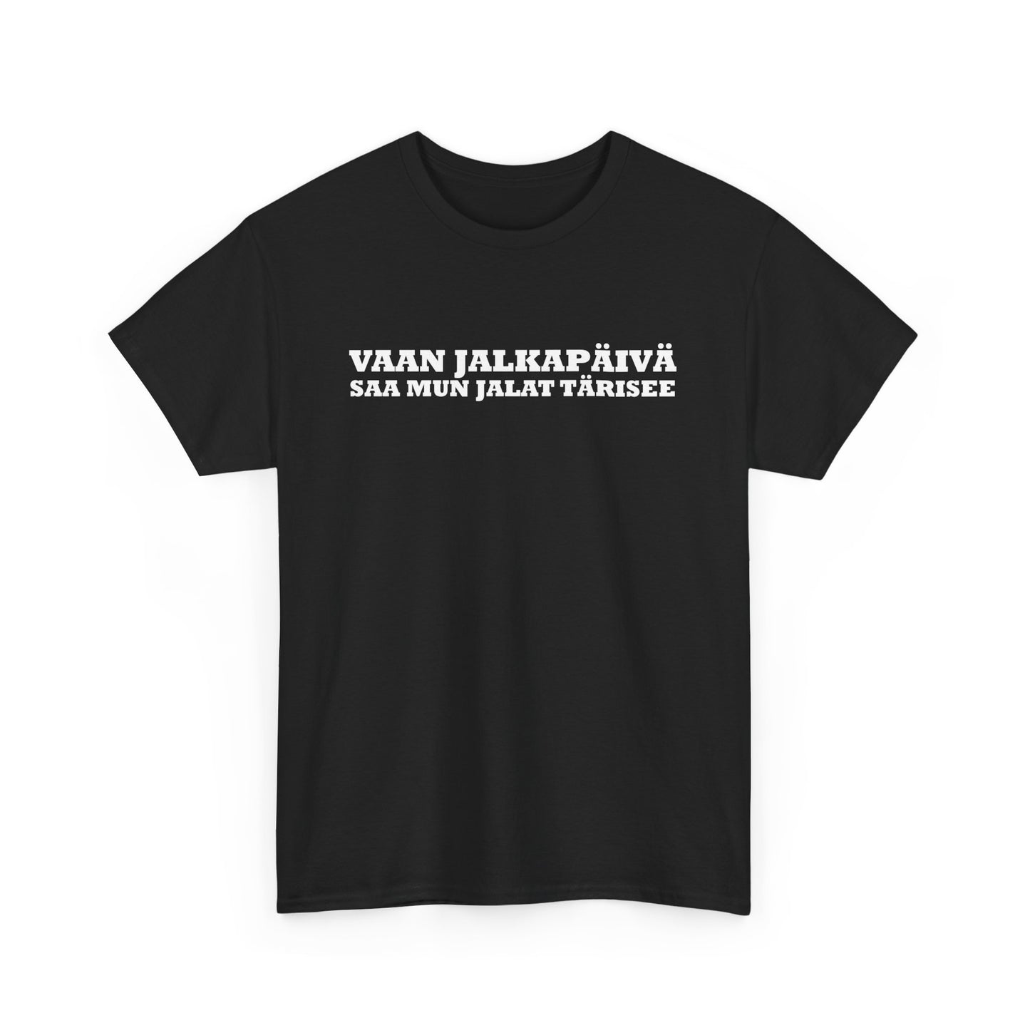 Vaan Jalkapäivä - T-Shirt - Printify - Black - 5XL