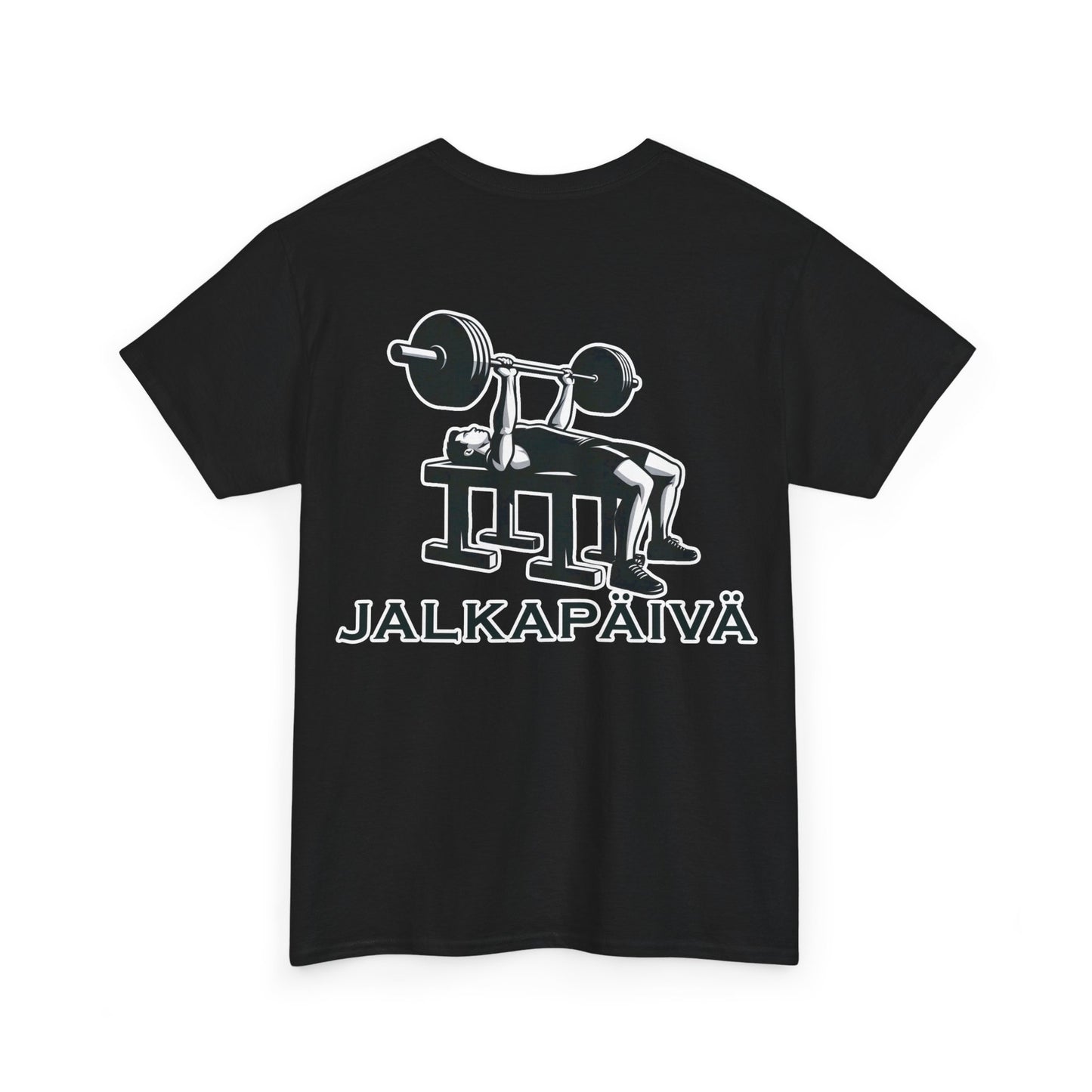 Jalkapäivä (selkäprintti) - T-Shirt - Printify - Black - 5XL