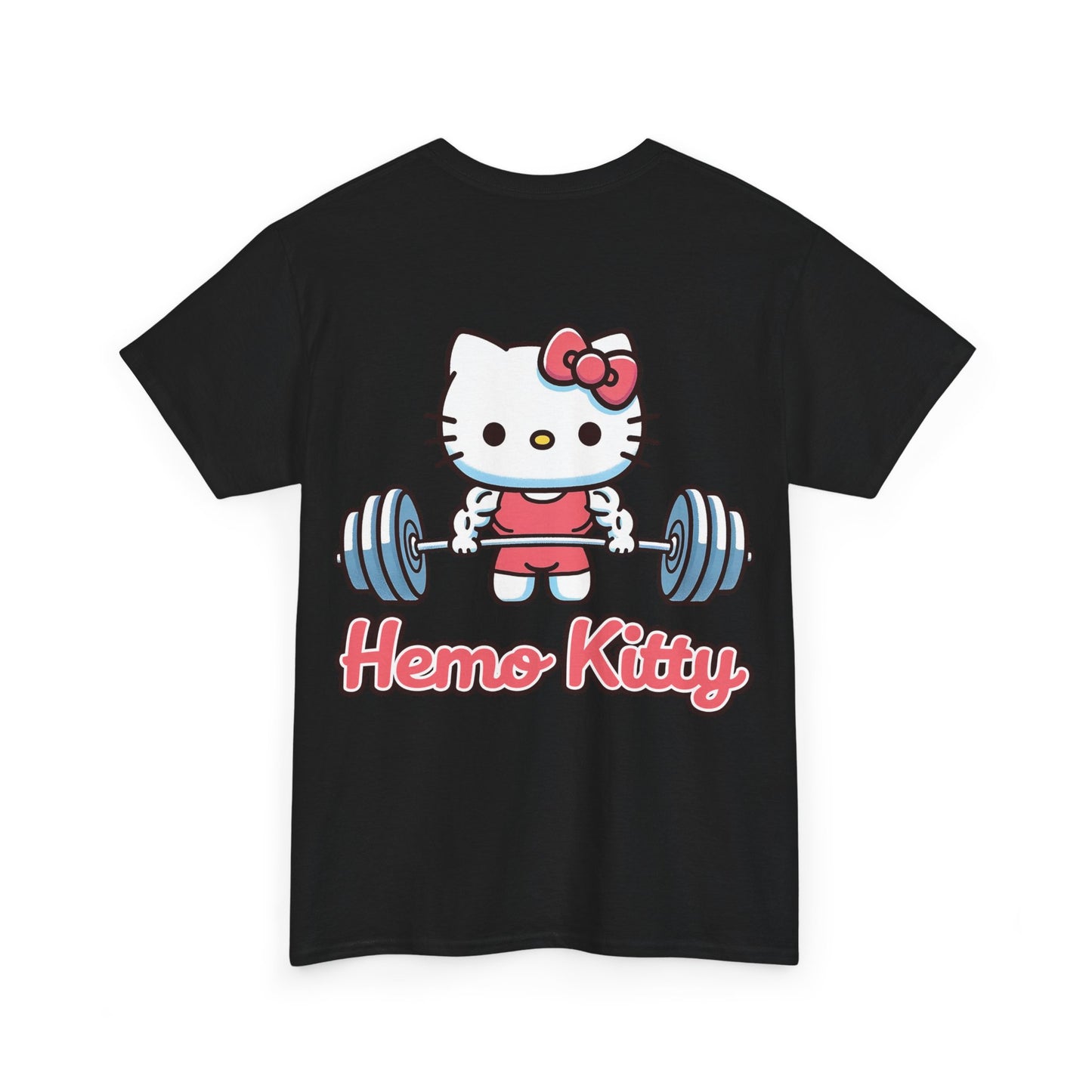 Hemo Kitty 2.0 (selkäprintti) - T-Shirt - Printify - Black - 5XL