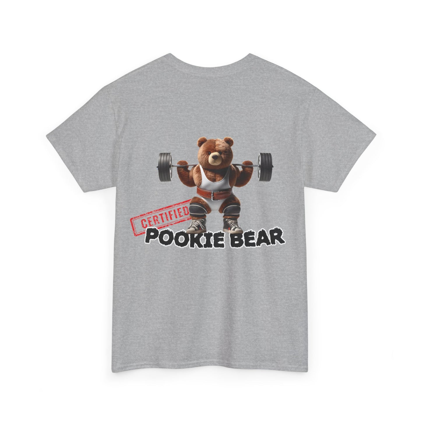 Certified Pookie Bear (selkäprintti) - T-Shirt - Printify