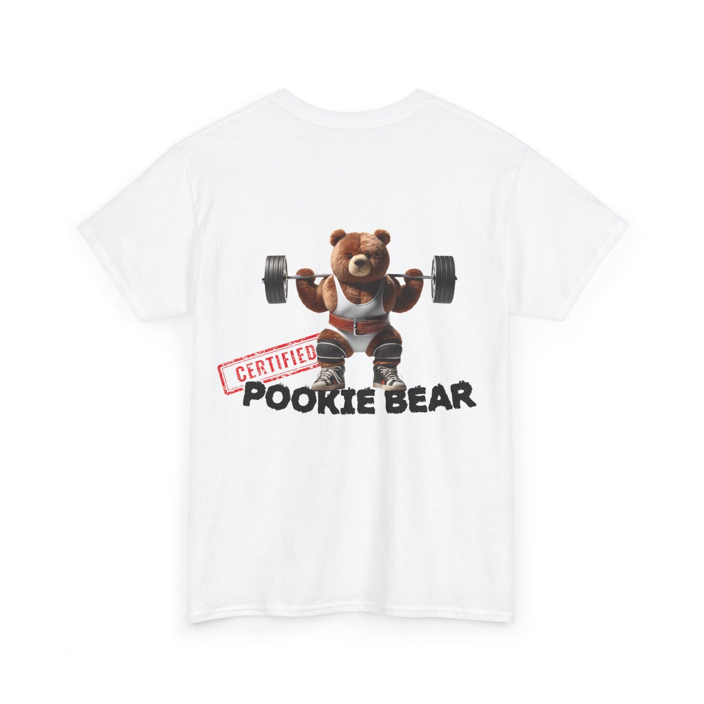 Certified Pookie Bear (selkäprintti) - T-Shirt - Printify