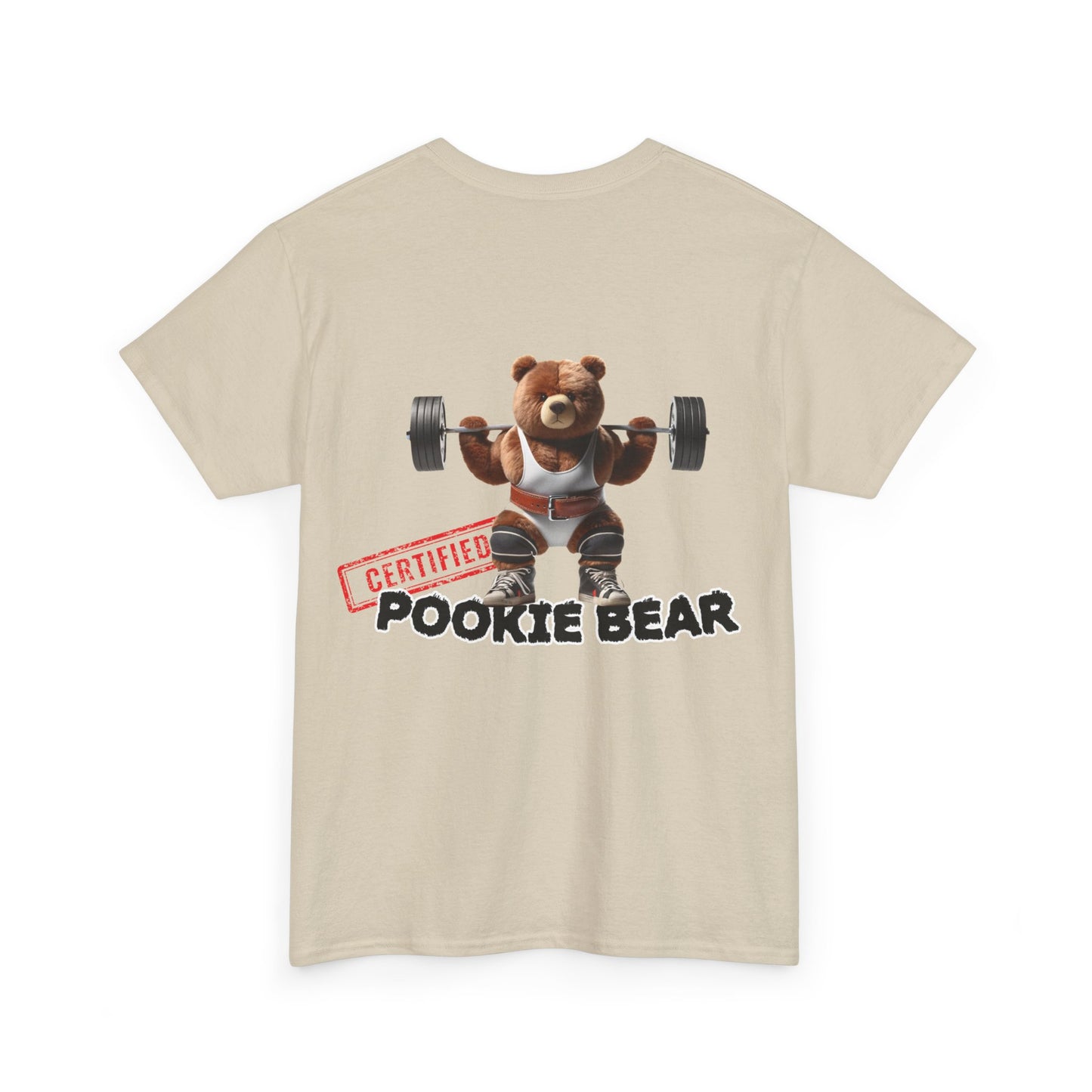 Certified Pookie Bear (selkäprintti) - T-Shirt - Printify